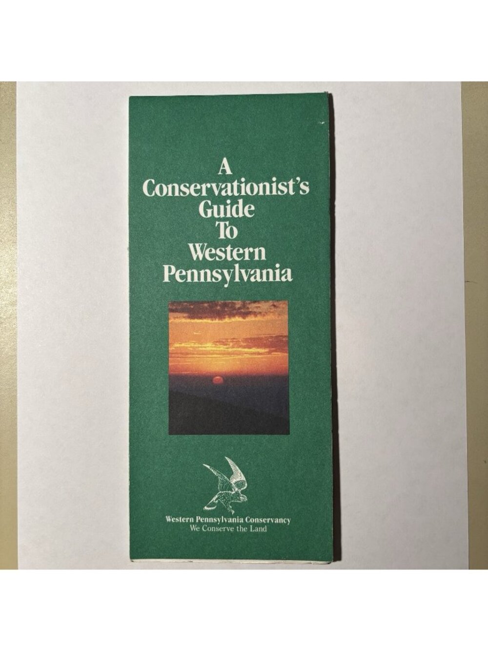 Conservationist Guide Western Pennsylvania Info Brochure Pamphlet Guide Ephemera